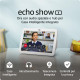 Echo Show 8 (3 Gen) | HD Smart Touch Display with Spatial Audio, Smart Home Hub, and Alexa | Frost White