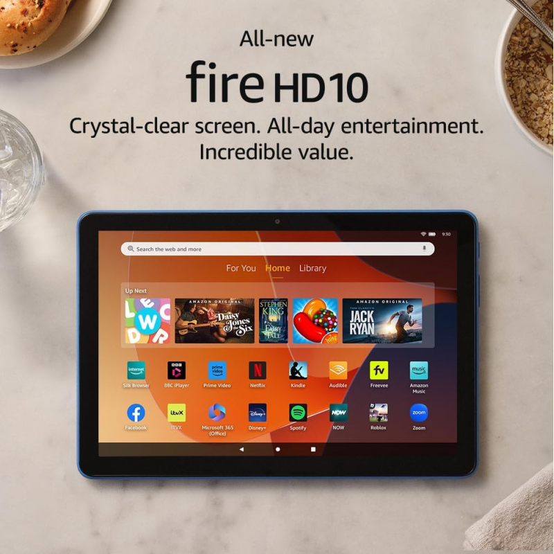 Tablet Amazon Fire HD 10 (10,1", 32 GB, 2023, 13a generazione) - Oceano