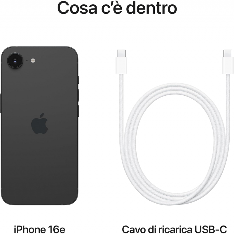 Apple iPhone 16e (512GB) - Nero Apple iPhone 16e (512GB) - Nero