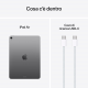 Apple iPad Air 2025 (WiFi, M3 Chip, 11", 128GB) - Grigio siderale Apple iPad Air 2025 (WiFi, M3 Chip, 11", 128GB) - Grigio siderale