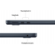 Apple MacBook Air 2025 (13 " M4, 16 GB + 256 GB) - Mezzanotte Apple MacBook Air 2025 (13 " M4, 16 GB + 256 GB) - Mezzanotte