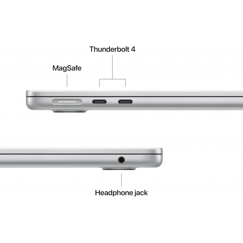 Apple MacBook Air 2025 (13" M4, 16 GB + 512 GB) - Argento Apple MacBook Air 2025 (13" M4, 16 GB + 512 GB) - Argento