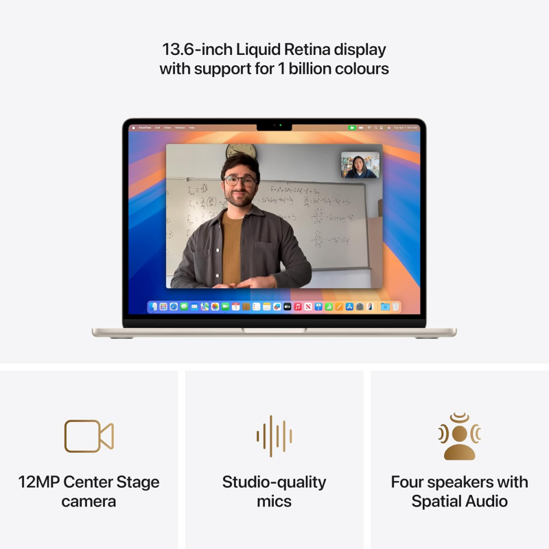 Apple MacBook Air 2025 (13 '' M4, 16 GB + 256 GB) - Galassia Apple MacBook Air 2025 (13 '' M4, 16 GB + 256 GB) - Galassia