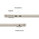 Apple MacBook Air 2025 (13 '' M4, 16 GB + 256 GB) - Galassia Apple MacBook Air 2025 (13 '' M4, 16 GB + 256 GB) - Galassia