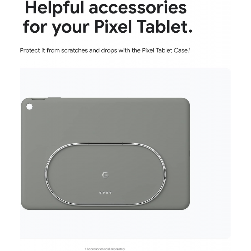 Google Pixel Tablet con Base di ricarica (WiFi, 8+128GB) - Grigio verde