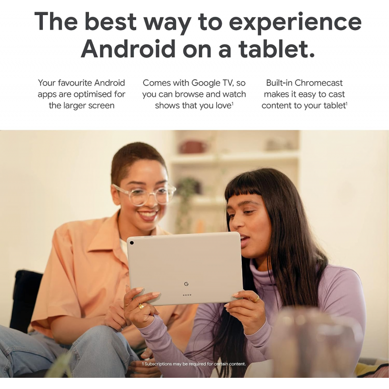 Google Pixel Tablet con Base di ricarica (WiFi, 8+256GB) - Grigio creta