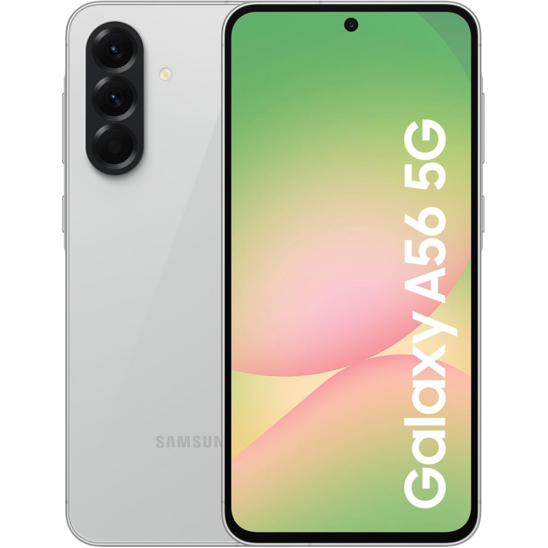 Samsung Galaxy A56 5G Smartphone (Dual-SIMs, 8+256GB) - Awesome Lightgrey Samsung Galaxy A56 5G Smartphone (Dual-SIMs, 8+256GB) - Awesome Lightgrey