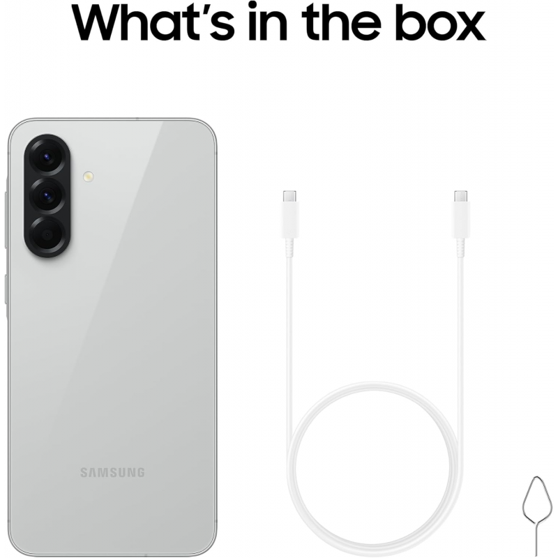 Samsung Galaxy A56 5G Smartphone (Dual-SIMs, 8+256GB) - Awesome Lightgrey Samsung Galaxy A56 5G Smartphone (Dual-SIMs, 8+256GB) - Awesome Lightgrey