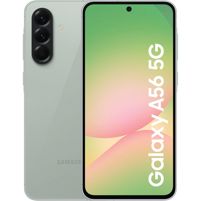 Samsung Galaxy A56 5G Smartphone (Dual-SIMs, 8+256GB) - Awesome Olive