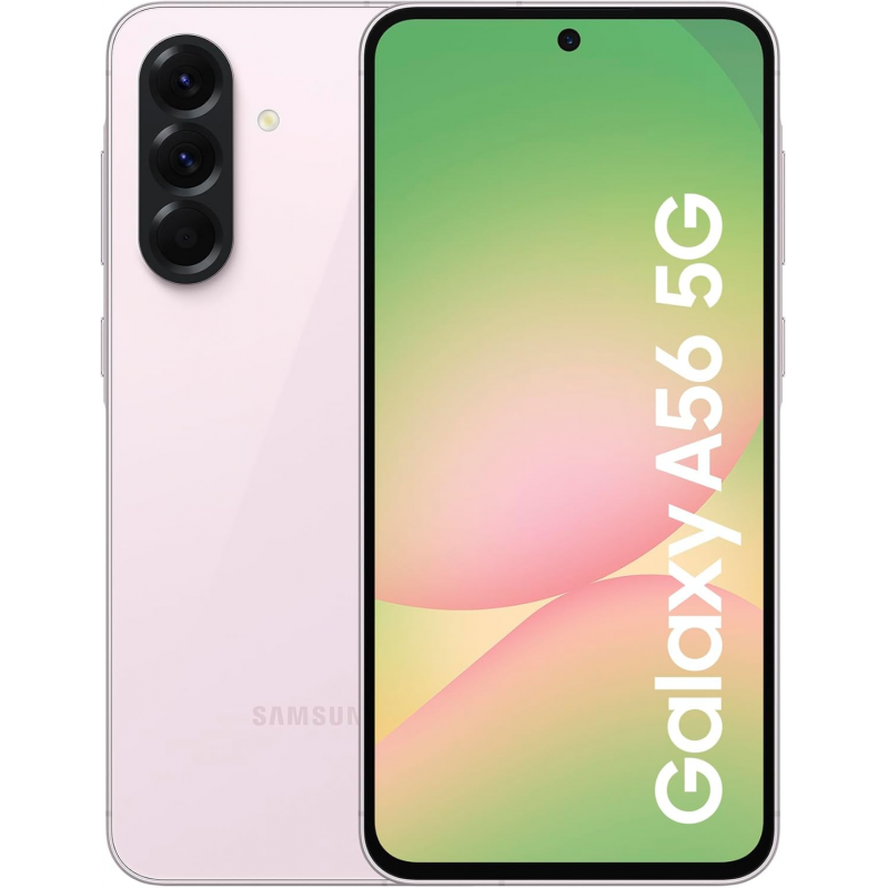 Samsung Galaxy A56 5G Smartphone (Dual-SIMs, 8+256 GB) - Awesome Pink Samsung Galaxy A56 5G Smartphone (Dual-SIMs, 8+256 GB) - Awesome Pink