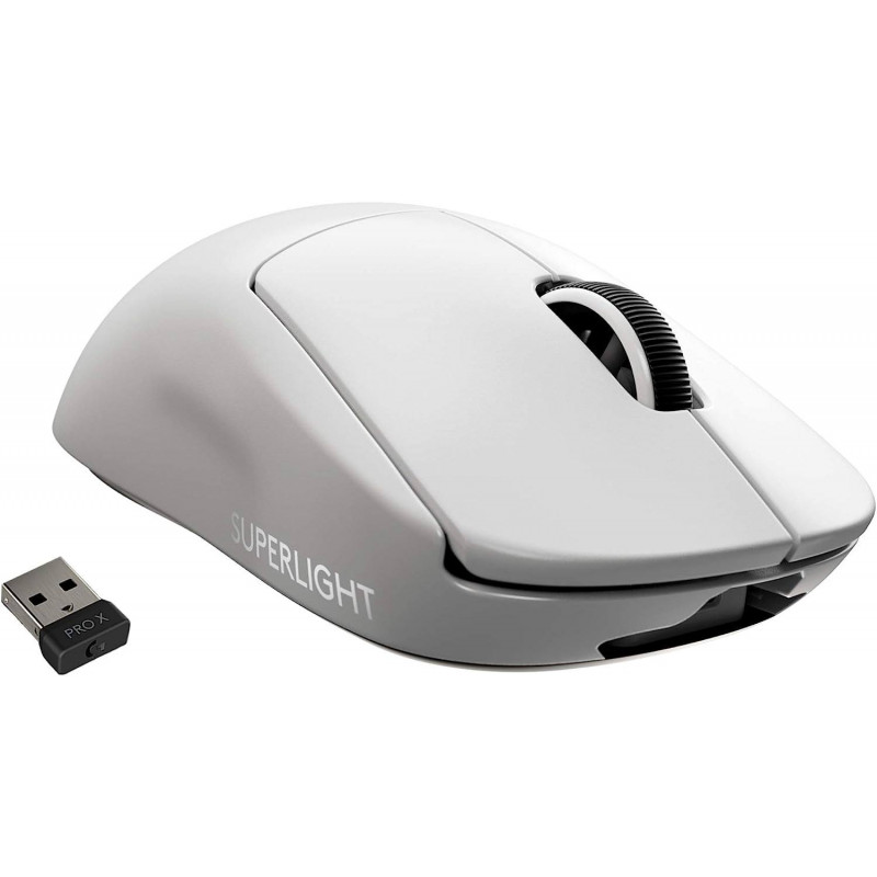 Logitech G PRO X SUPERLIGHT Mouse Gaming Wireless- Bianco