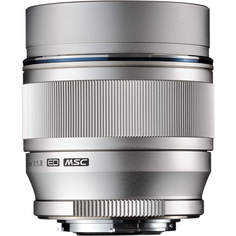 Obiettivo Olympus M.Zuiko Digital ED 75mm F1.8 (Argento)