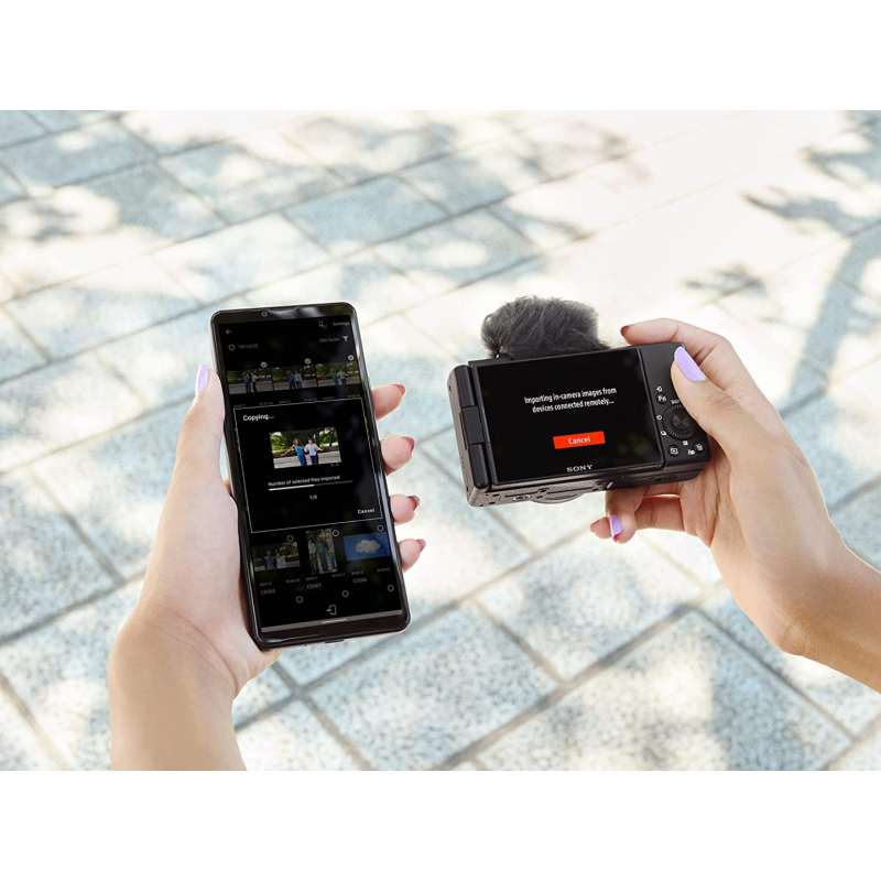 Fotocamera per vlogging Sony ZV-1F (nero)