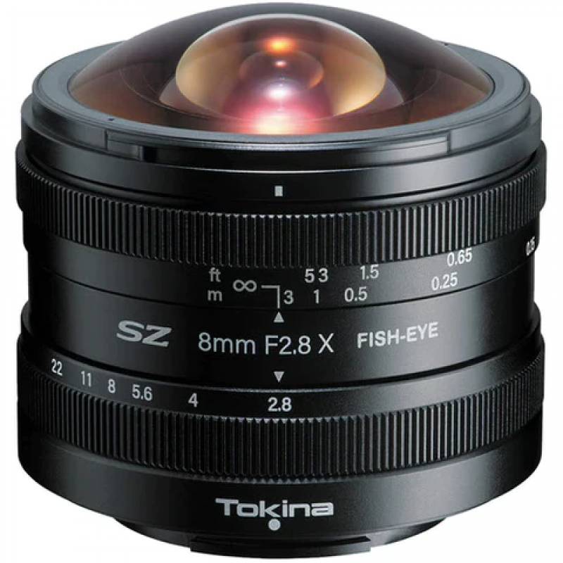 Obiettivo mirrorless fisheye Tokina SZ 8mm F/2.8 APS-C (Sony E)