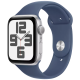 Apple Watch SE (2ª gen.) GPS 44 mm Smartwatch con cassa in alluminio Argento e Cinturino Sport Denim - M/L Apple Watch SE (2ª gen.) GPS 44 mm Smartwatch con cassa in alluminio Argento e Cinturino Sport Denim - M/L